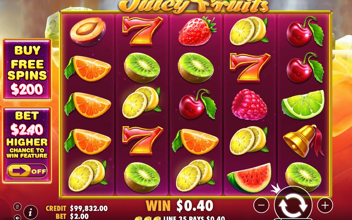 Basspelet på rutnätet, symbolerna från WILD till Lemon