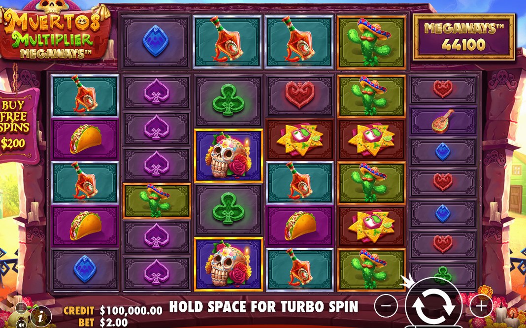 Muertos Multiplier Megaways